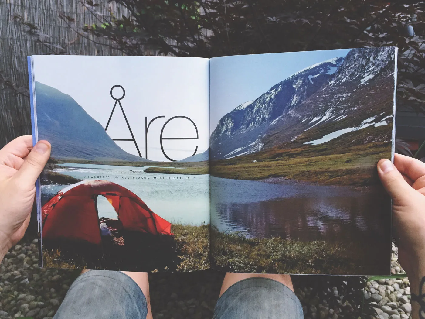 Nordic Reach magazine inside spread