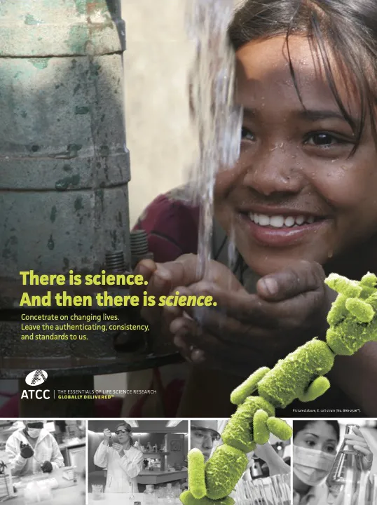ATCC one-page insert ad