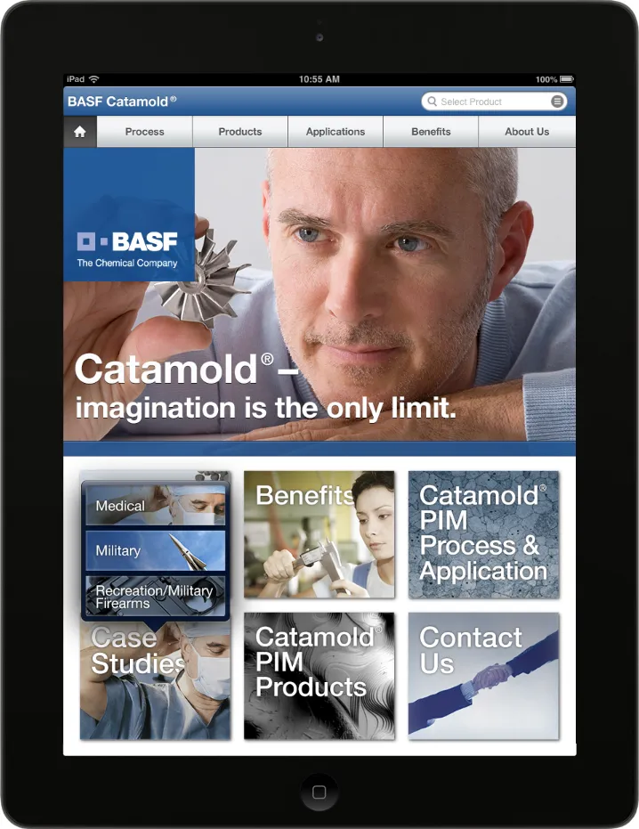BASF Catamold app screenshot