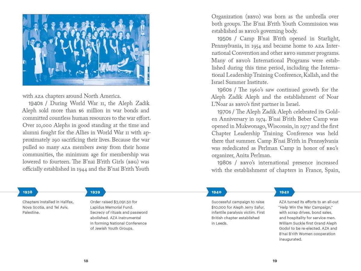 BBYO website screenshot