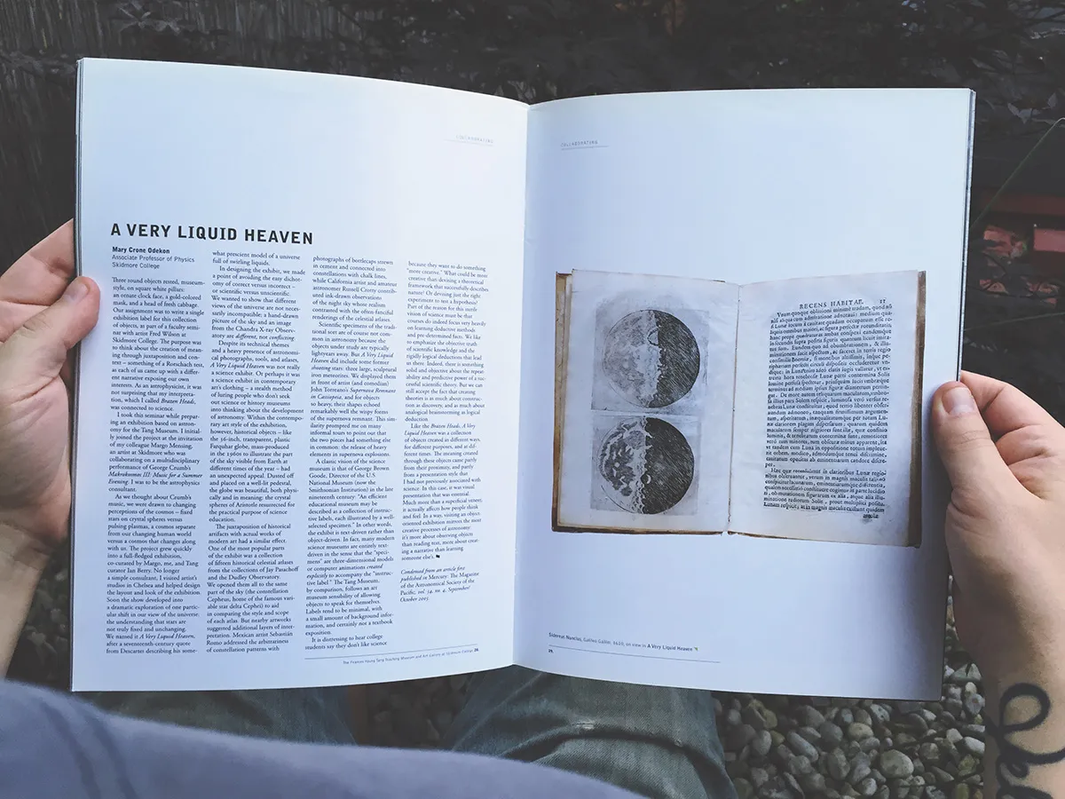 Tang Museum booklet page